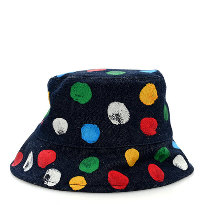 Louis Vuitton LV x YK Monogram Dots Bucket Hat 4 of 8