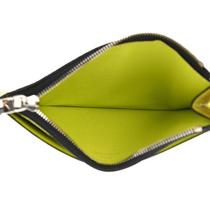 Louis Vuitton Monogram Taiga Coin Card Holder Yellow 5 of 6