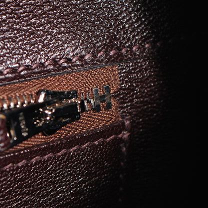 Hermes Shiny Niloticus Crocodile Birkin 30 Chocolate 21 of 25