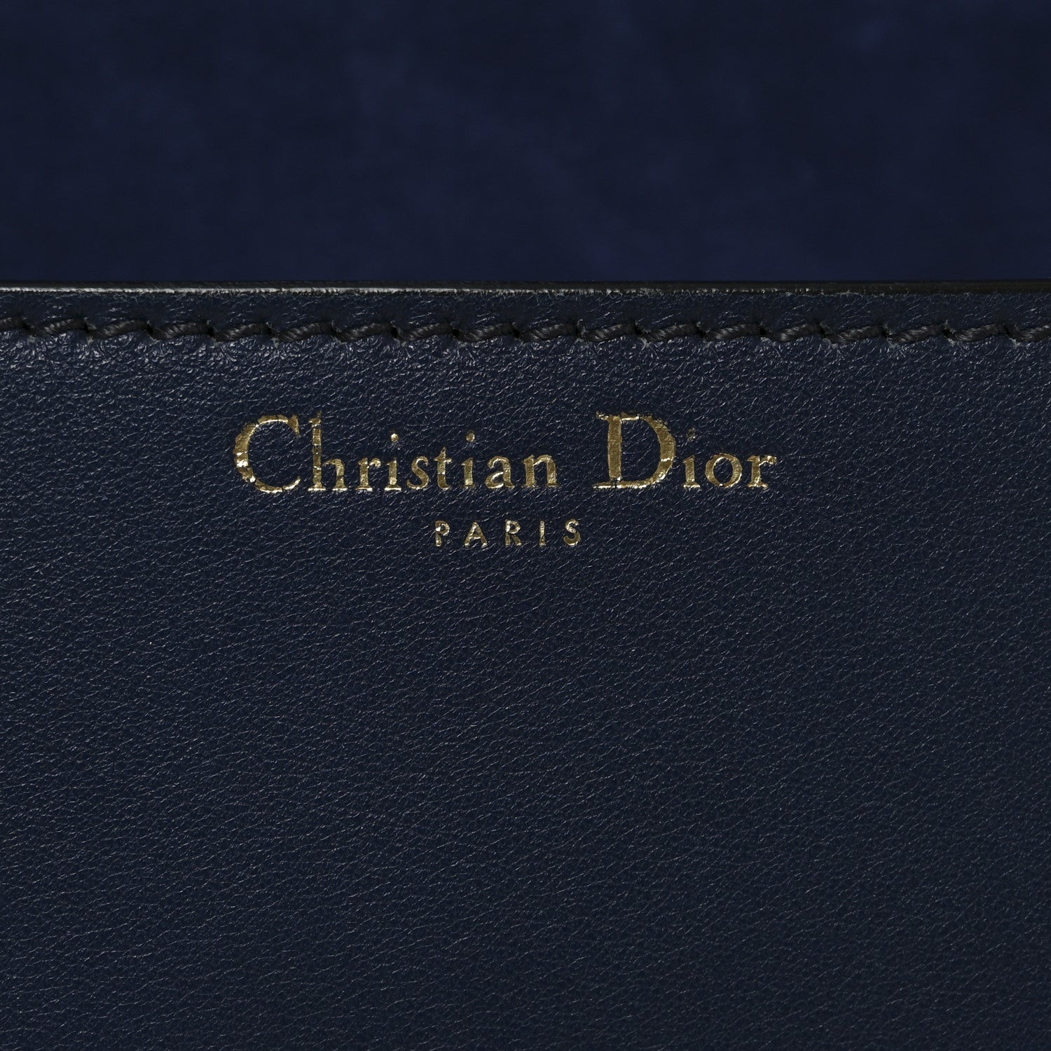 Christian Dior Calfskin Dioraddict Top Handle Navy Blue 1857813