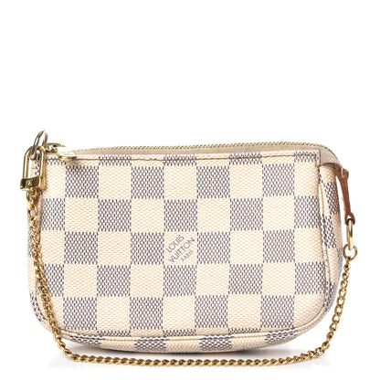 Louis Vuitton Damier Azur Mini Pochette Accessories 1 of 12