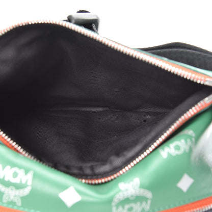 MCM Visetos Reflective Nylon Resnick Small Belt Bag Eden 4 of 10