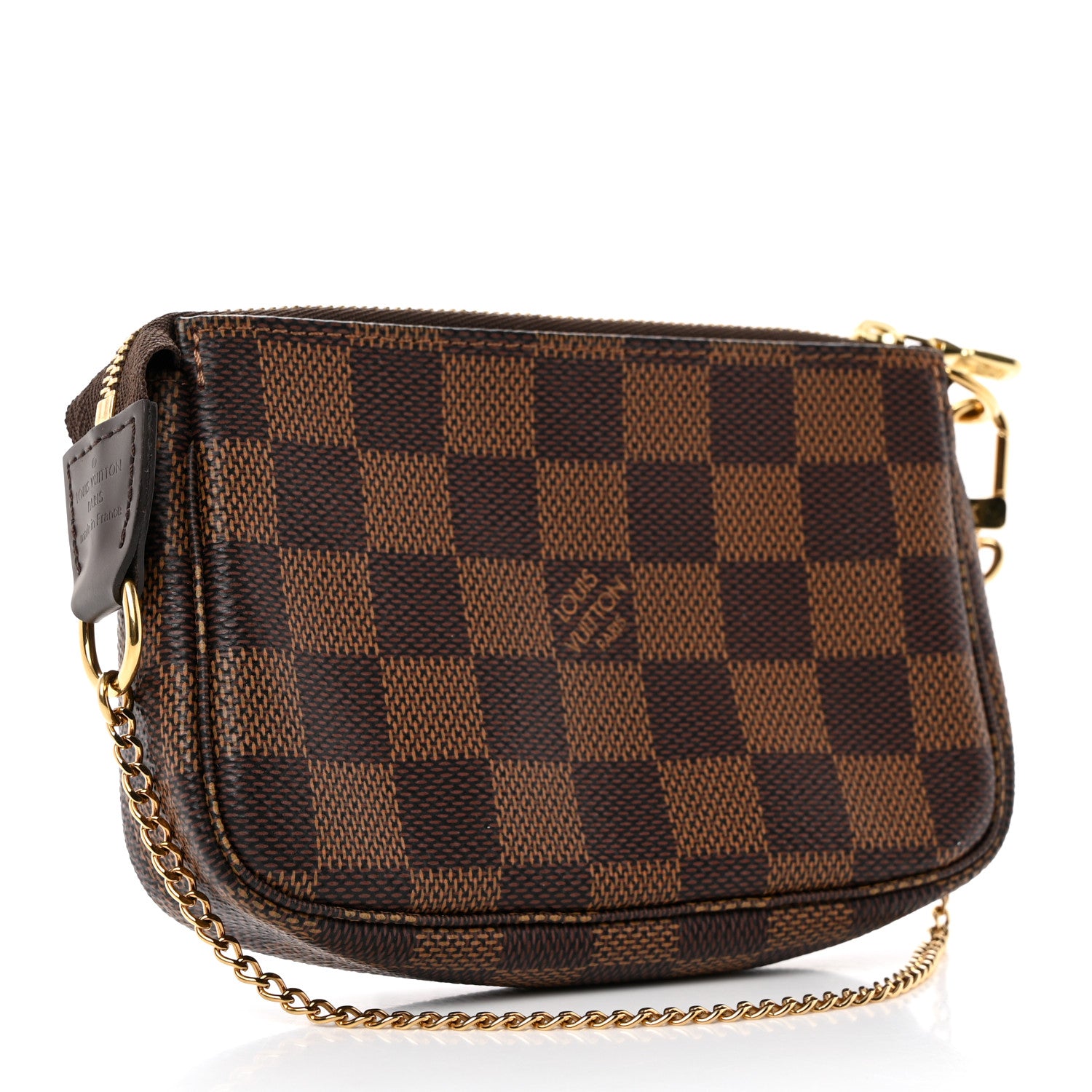 Louis Vuitton Damier Ebene Mini Pochette Accessories 3 of 7