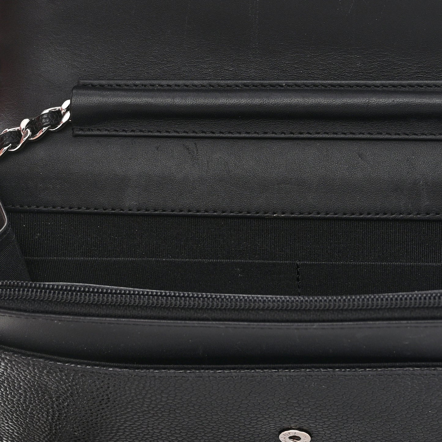 Caviar Timeless CC Wallet on Chain WOC Black
