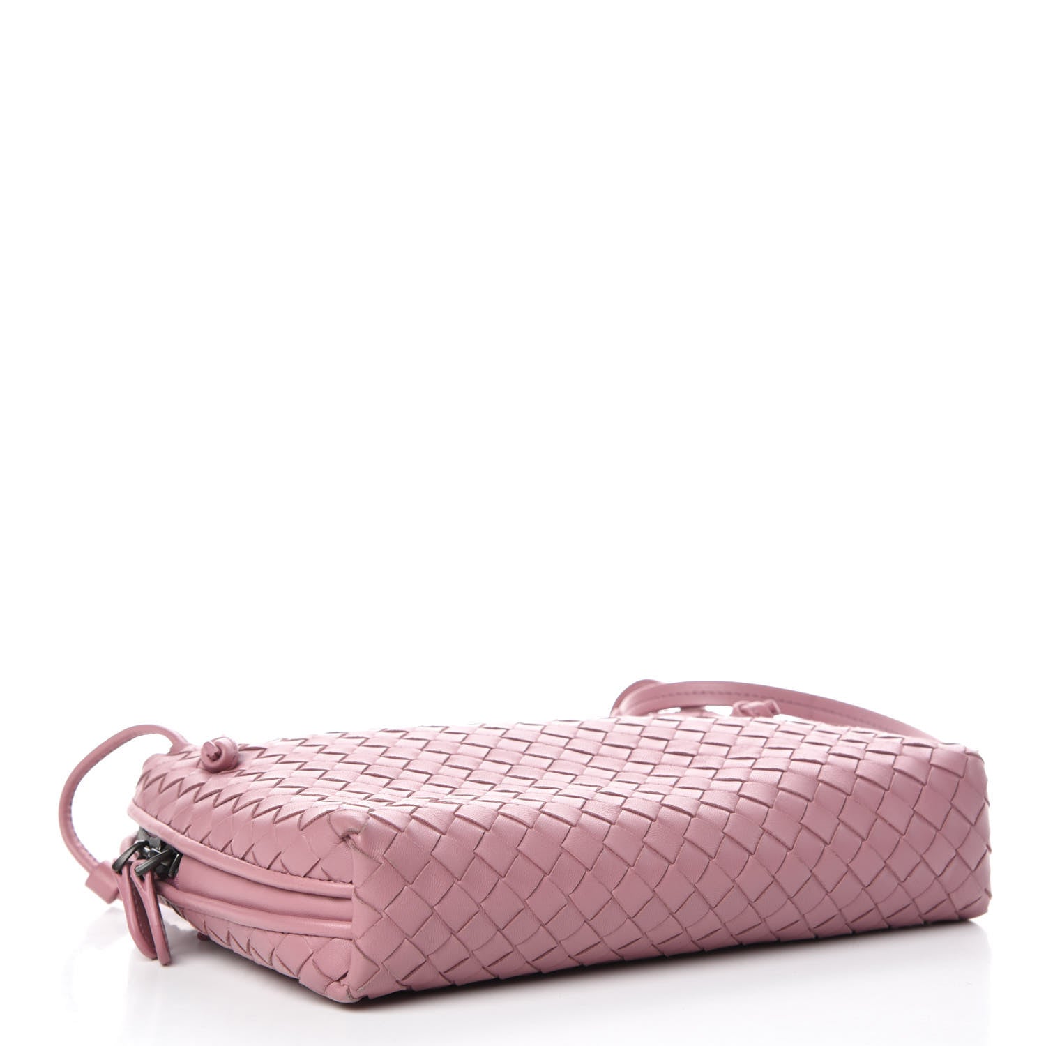 Bottega Veneta Nappa Intrecciato Pillow Crossbody Messenger Watteau 4 of 11
