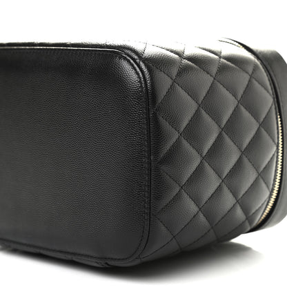 Chanel Caviar Quilted Large Vanity Pouch Black 18 of 18