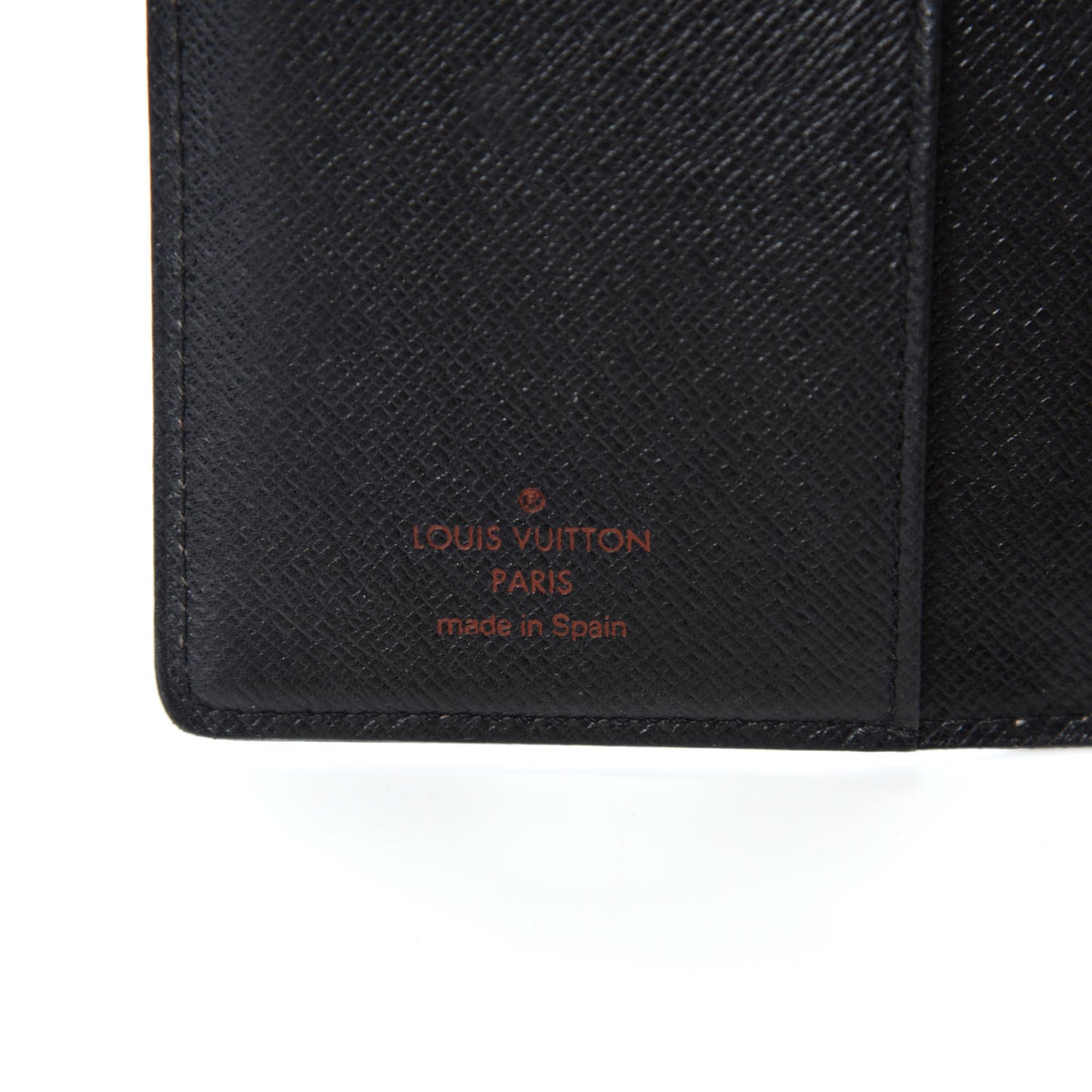 Epi Small Ring Agenda Cover Black