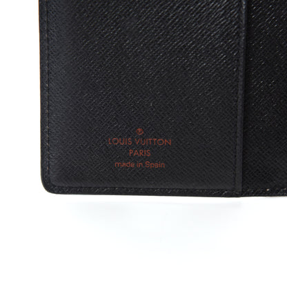 Louis Vuitton Epi Small Ring Agenda Cover Black 6 of 7
