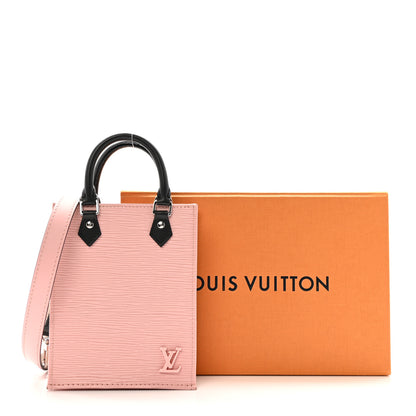 Louis Vuitton Epi Petit Sac Plat Rose Ballerine 9 of 9