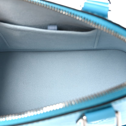 Louis Vuitton Epi Jacquard Alma BB Turquoise 6 of 10
