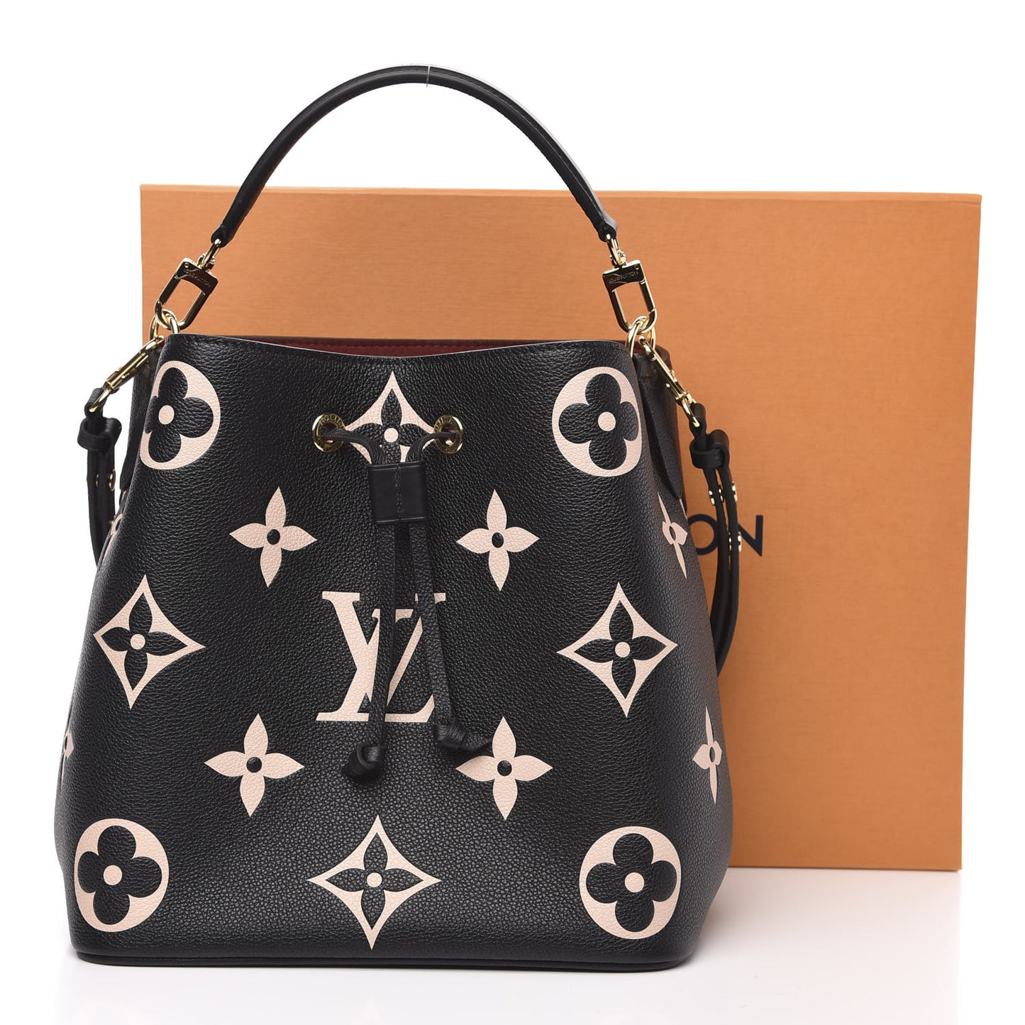 Empreinte Monogram Giant Neonoe MM Black Beige