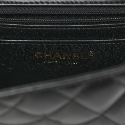 Chanel Lambskin Quilted Mini Square Flap Black 6 of 11