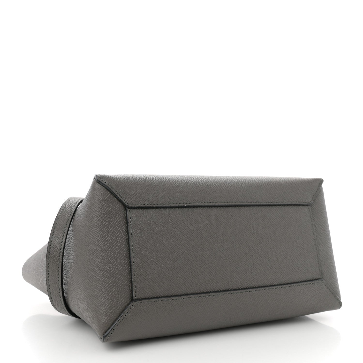 Celine Grained Calfskin Micro Belt Bag Grey 4 of 11