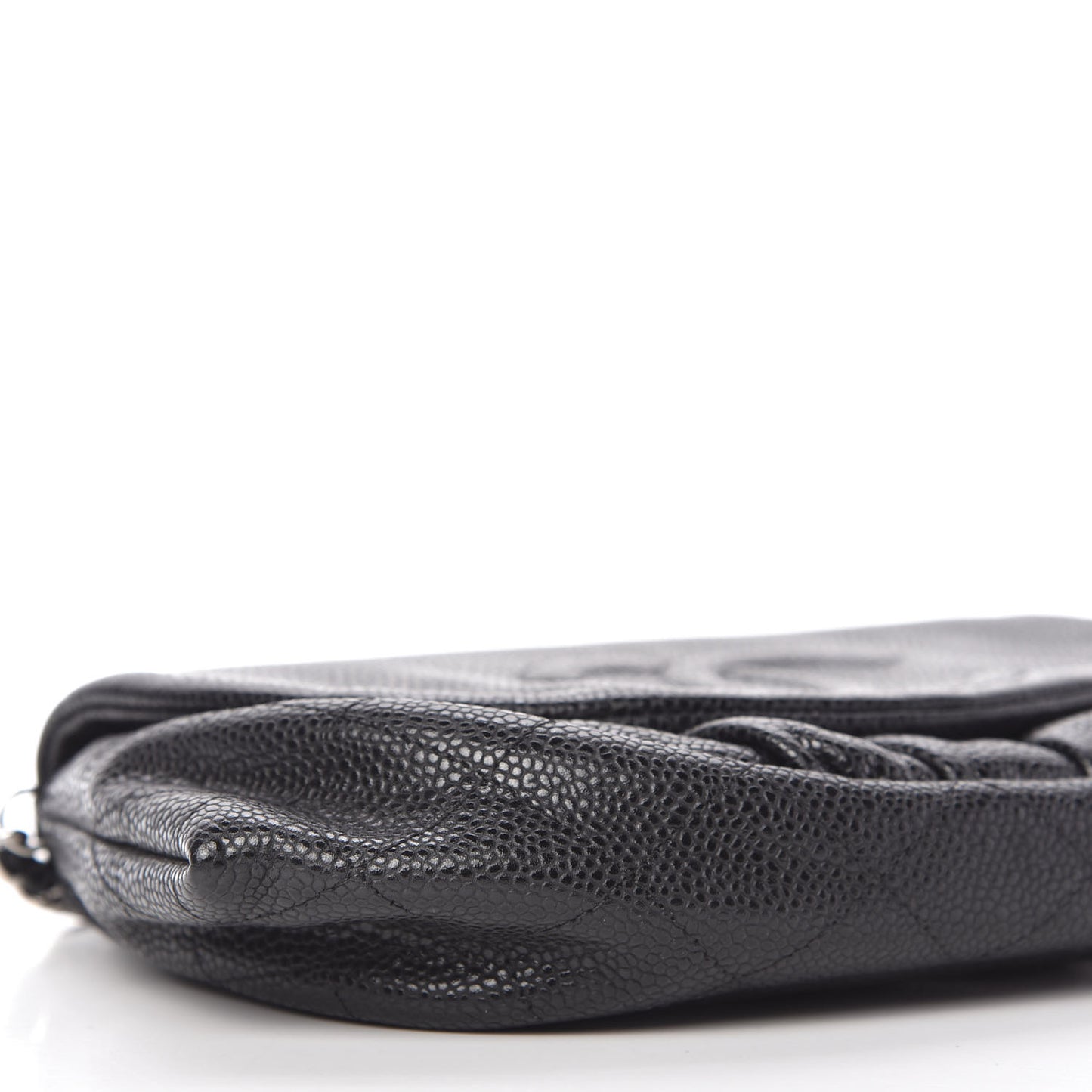 Caviar Half Moon Wallet On Chain WOC Black