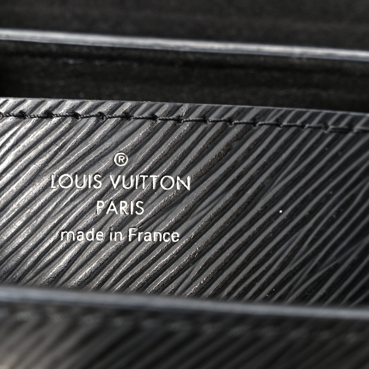 Louis Vuitton Epi Twist Shoulder Bag PM Black 6 of 9