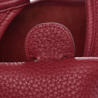 Hermes Taurillon Clemence Evelyne III GM Rubis 7 of 8