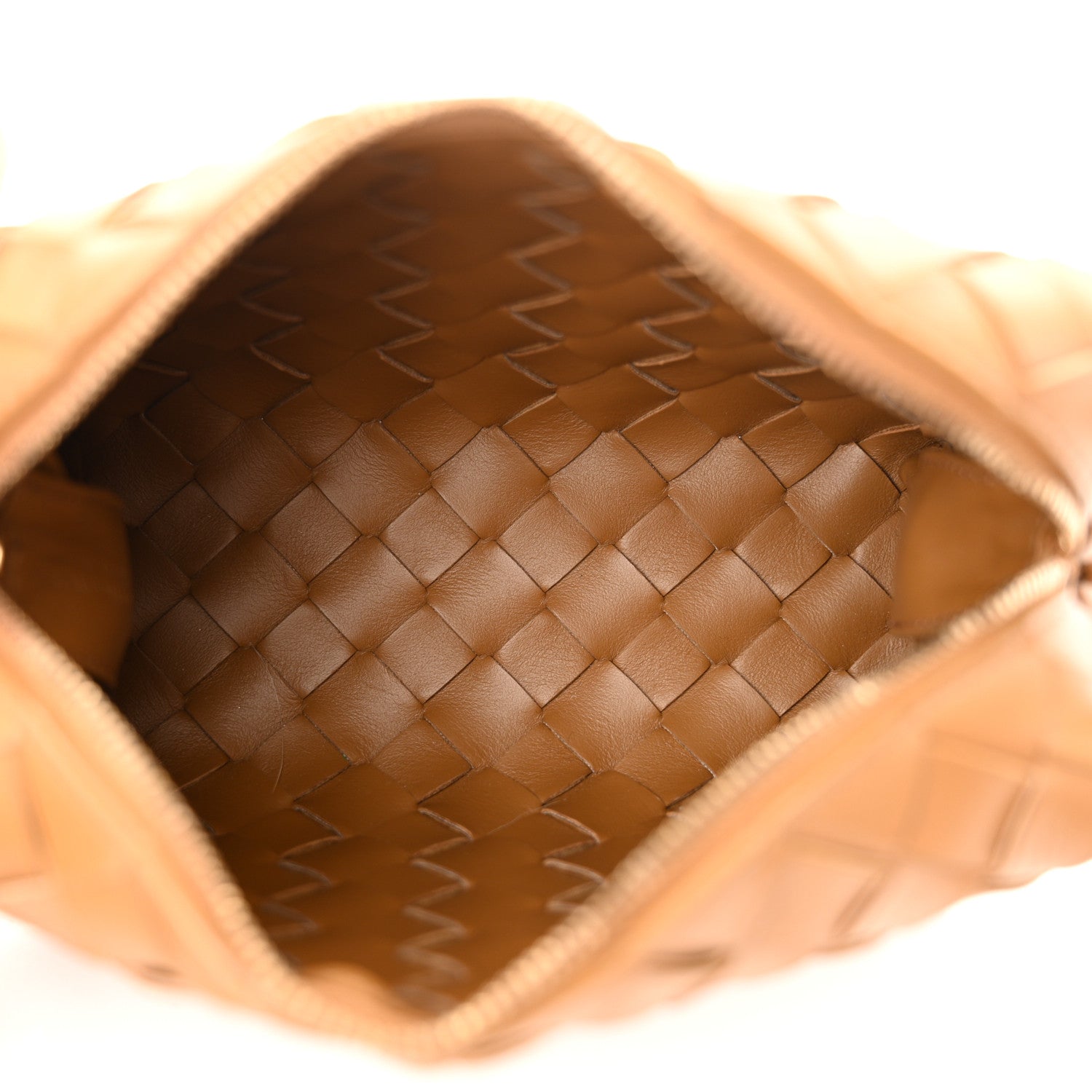 Bottega Veneta Nappa Intrecciato Mini Loop Camera Bag Camel 5 of 11