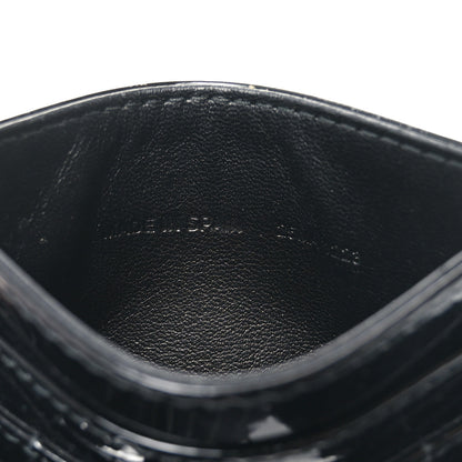 Christian Dior Patent Cannage Lady Dior Card Holder Black 7 of 7