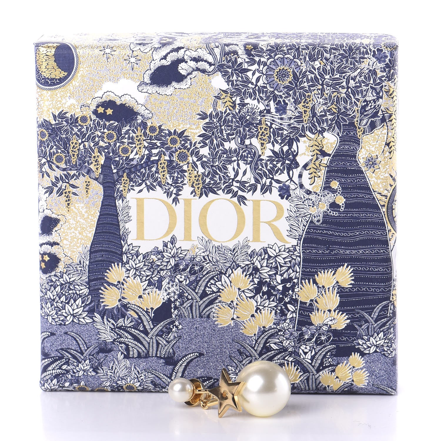Christian Dior Pearl My ABCDior Tribales Etoile Earring Gold 5 of 5