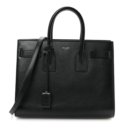Saint Laurent Calfskin Small Sac De Jour Black 1 of 9