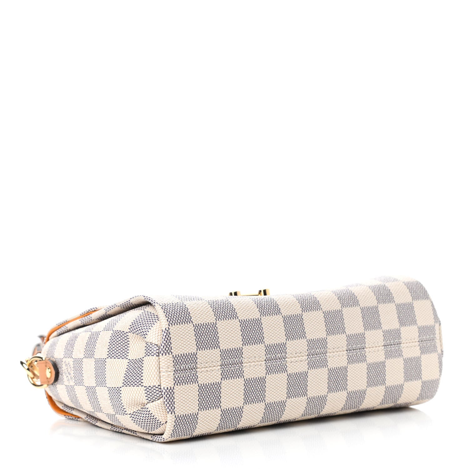Louis Vuitton Damier Azur Braided Croisette Rose 3 of 8