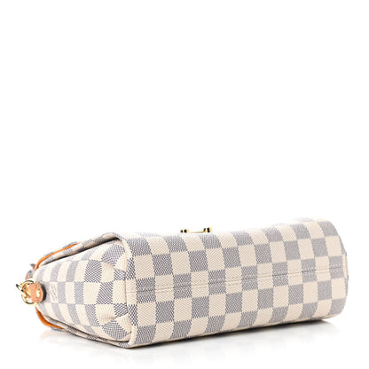 Louis Vuitton Damier Azur Braided Croisette Rose 3 of 8