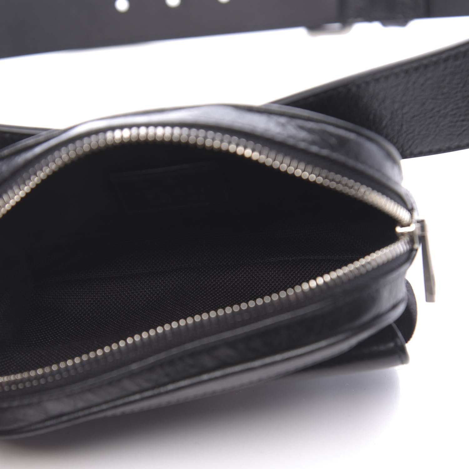 Gucci Fluffy Calfskin Mini Morpheus Belt Bag 90 36 Black 5 of 11