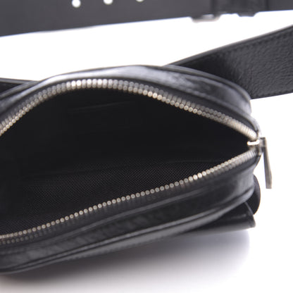 Gucci Fluffy Calfskin Mini Morpheus Belt Bag 90 36 Black 5 of 11