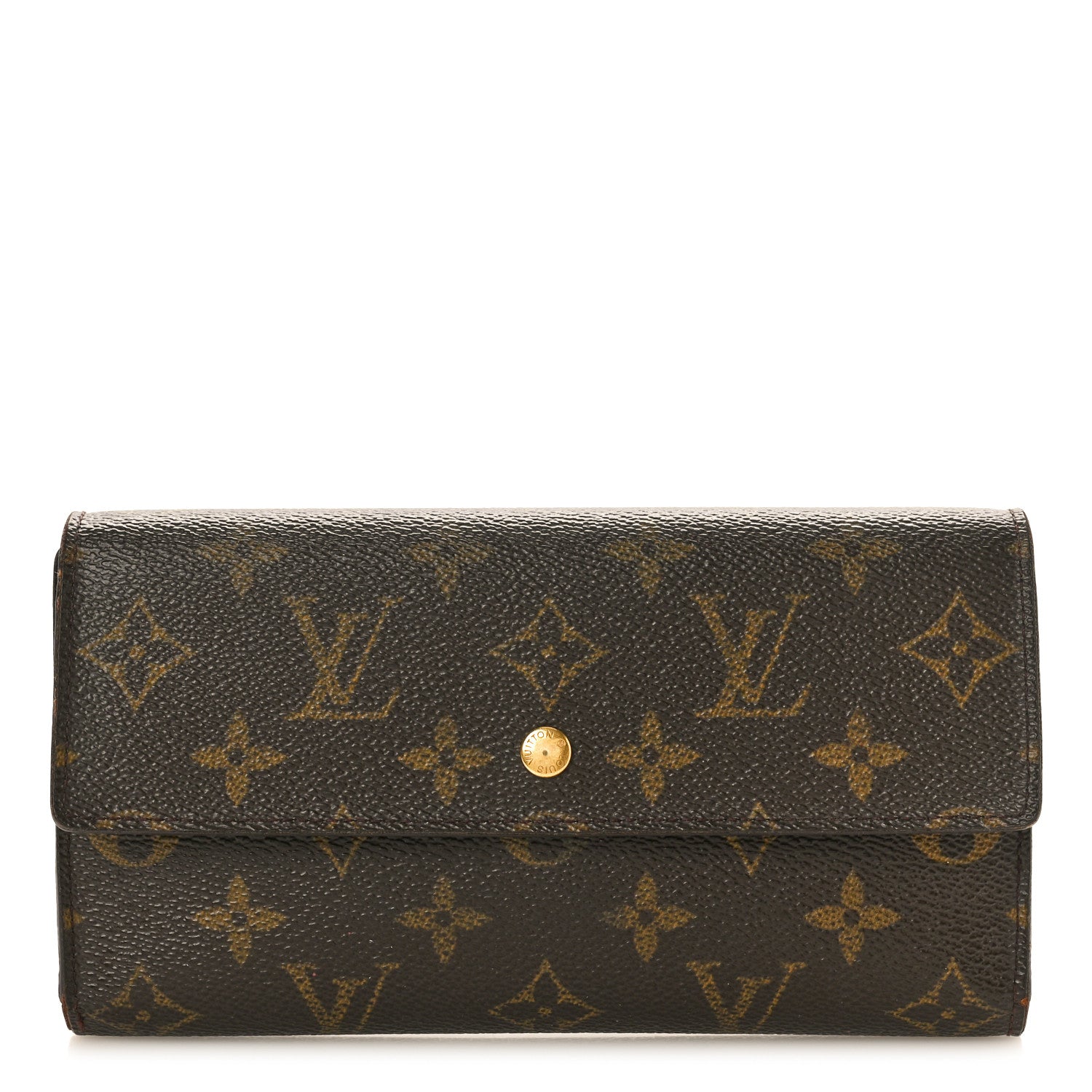 Louis Vuitton Monogram Porte Tresor International Wallet 1 of 11