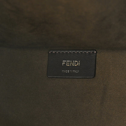 Fendi Vitello Plexiglass FF Embossed Medium Fendi Sunshine Shopper Tote Baby Pink 6 of 8