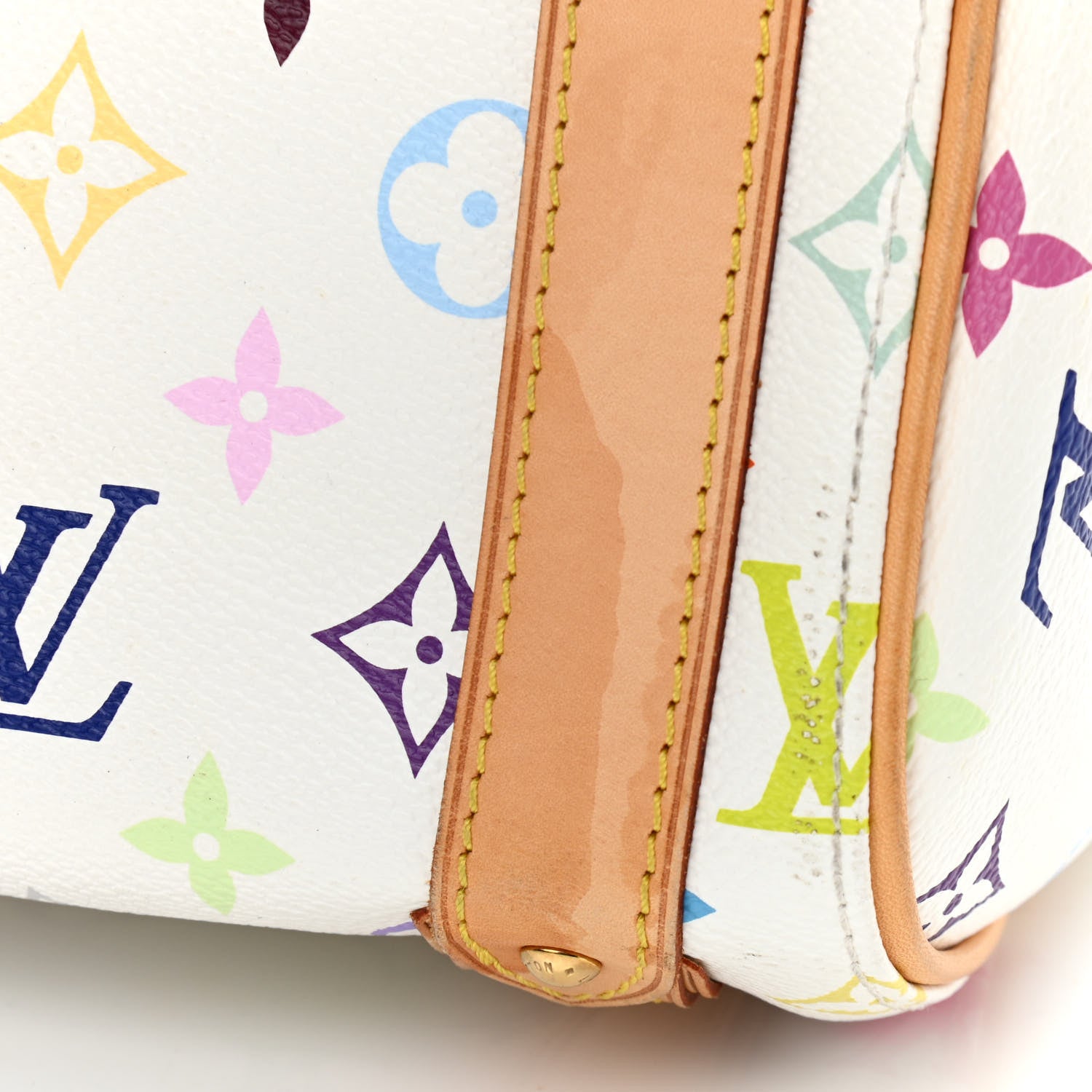 Louis Vuitton Monogram Multicolor Priscilla White 10 of 15