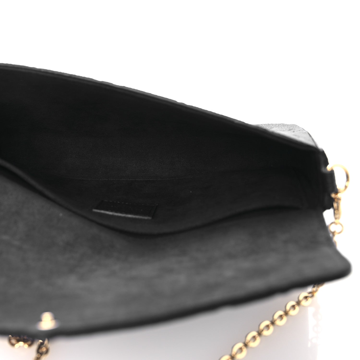 Louis Vuitton Empreinte Pochette Felicie Chain Wallet Navy 6 of 11