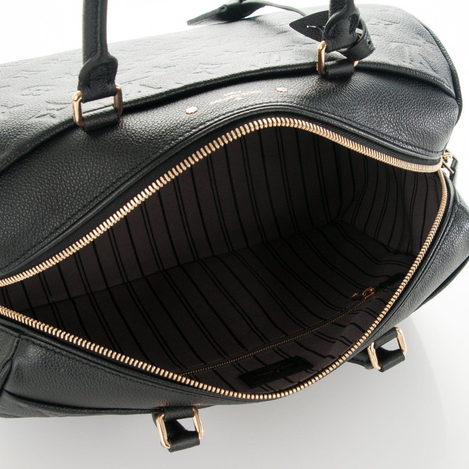 Louis Vuitton Empreinte Speedy Bandouliere 30 NM Black 6 of 8