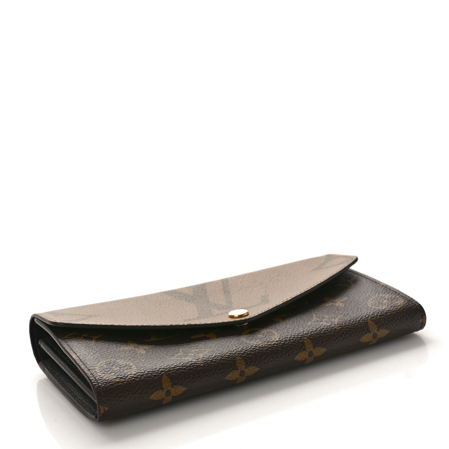 Reverse Monogram Giant Sarah Wallet