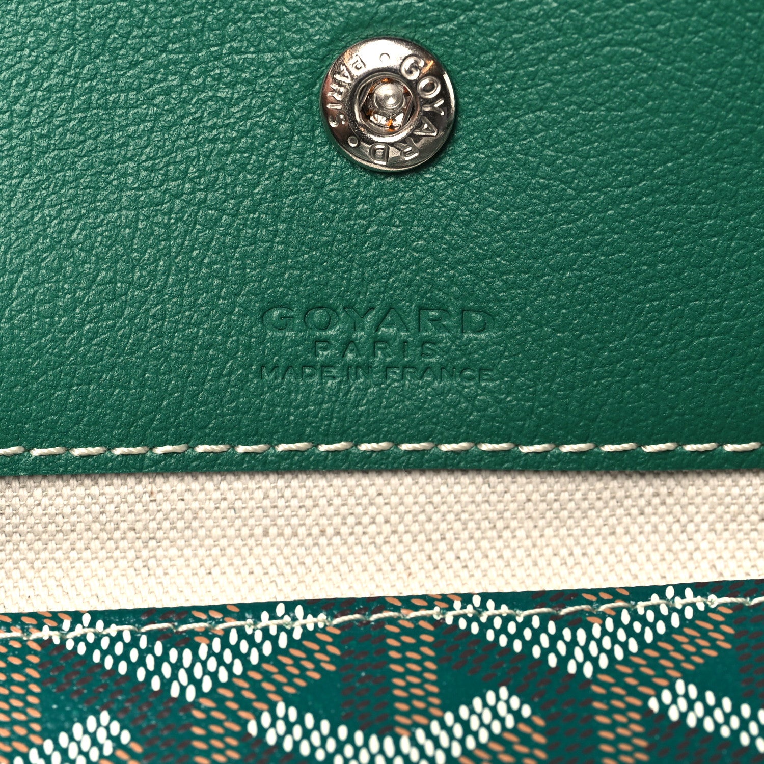 Goyard Goyardine Boheme Hobo Green 7 of 11