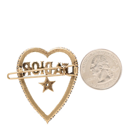 Christian Dior Crystal Heart J'Adior Barrette 2 of 4