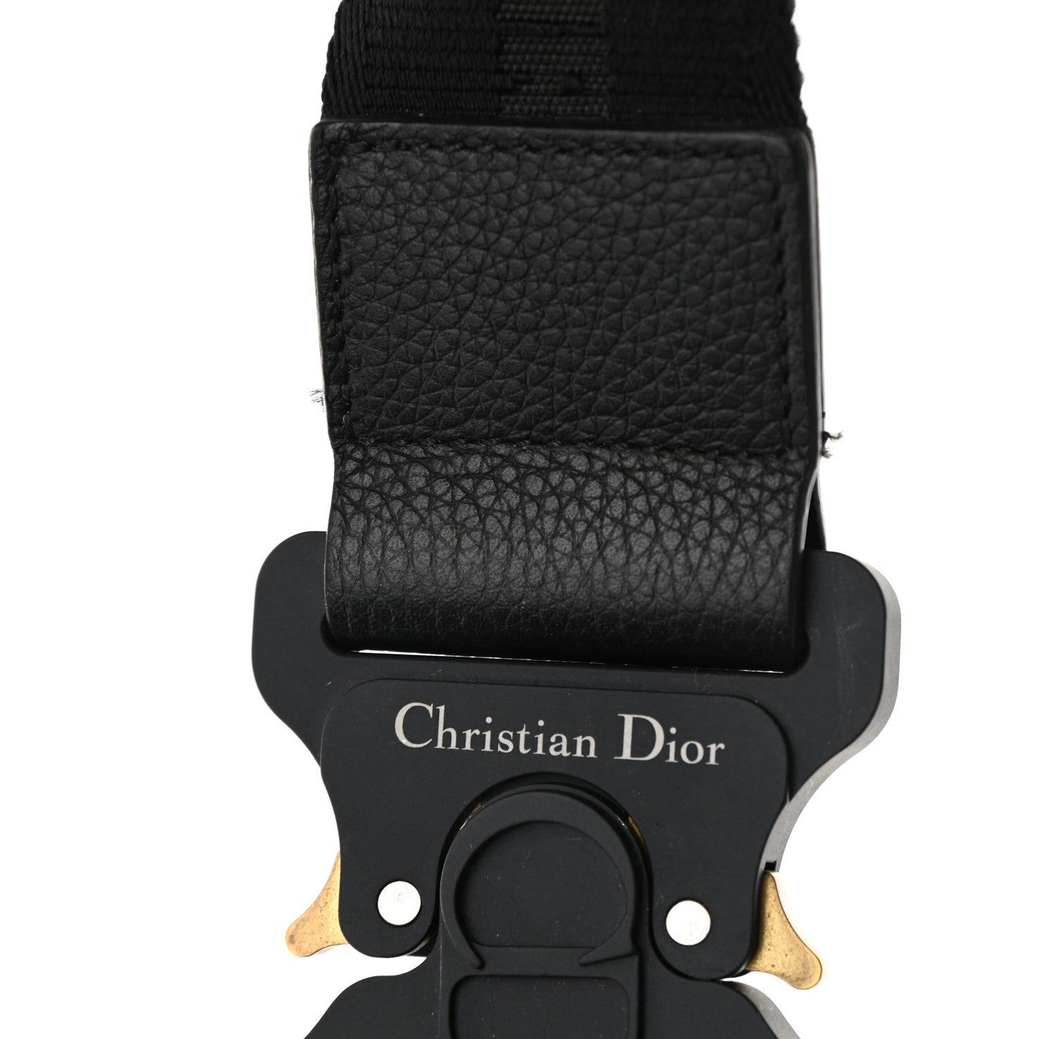 Christian Dior Oblique Mens Saddle Bag Blue 9 of 10