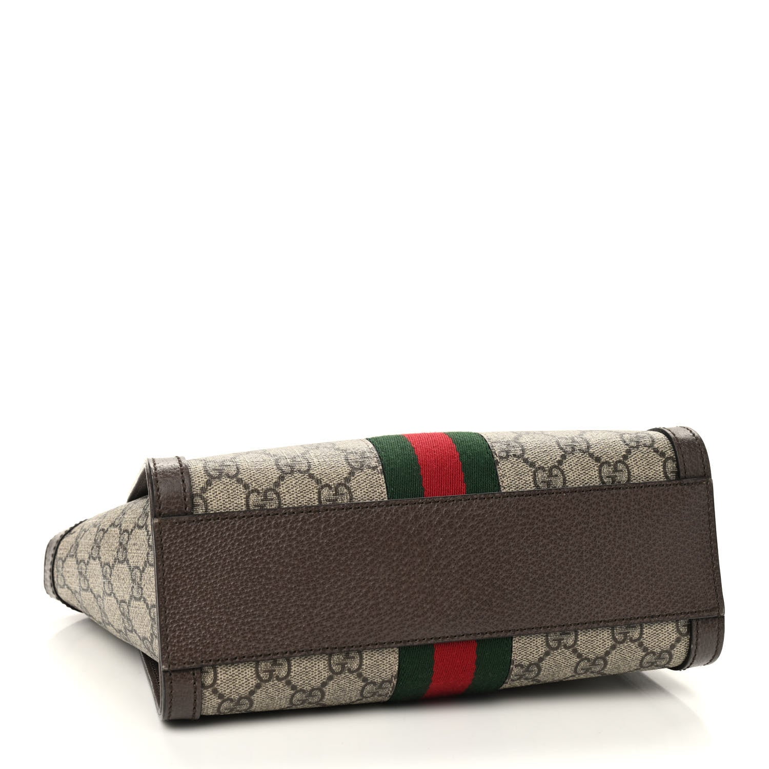 Gucci GG Supreme Monogram Small Ophidia Tote Bag Brown 4 of 9