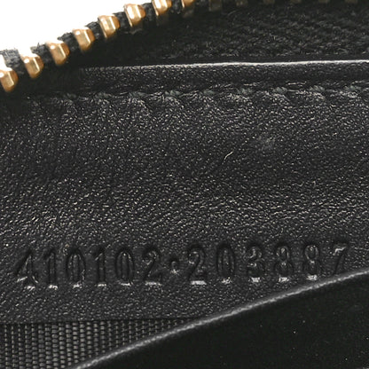 Gucci GG Supreme Monogram Bees Zip Around Wallet 7 of 10