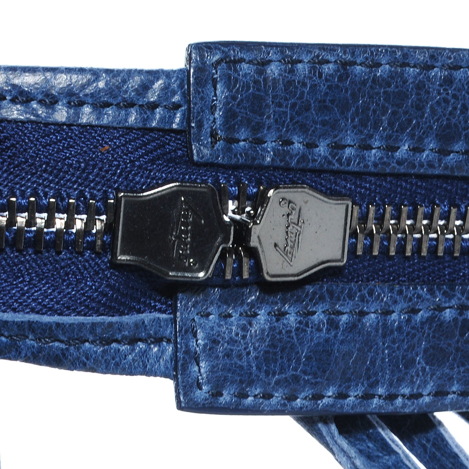 Balenciaga Pony Hair Leopard City Bleu Roi 6 of 10