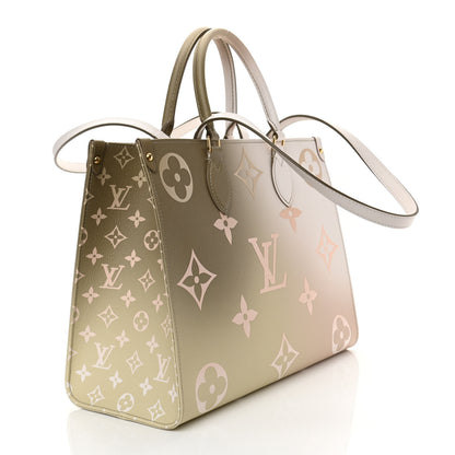 Louis Vuitton Monogram Giant Spring In The City OnTheGo MM Sunset Kaki 3 of 9