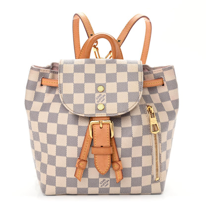 Louis Vuitton Damier Azur Sperone BB Backpack 1 of 11