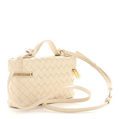 Bottega Veneta Calfskin Intrecciato Bang Bang Vanity Case Sea Salt 3 of 15