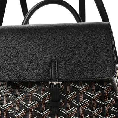 Goyard Goyardine Calfskin Mini Alpin Backpack Black 7 of 9