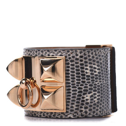 Hermes Lizard Collier De Chien CDC Bracelet T2 Ombre 1 of 5