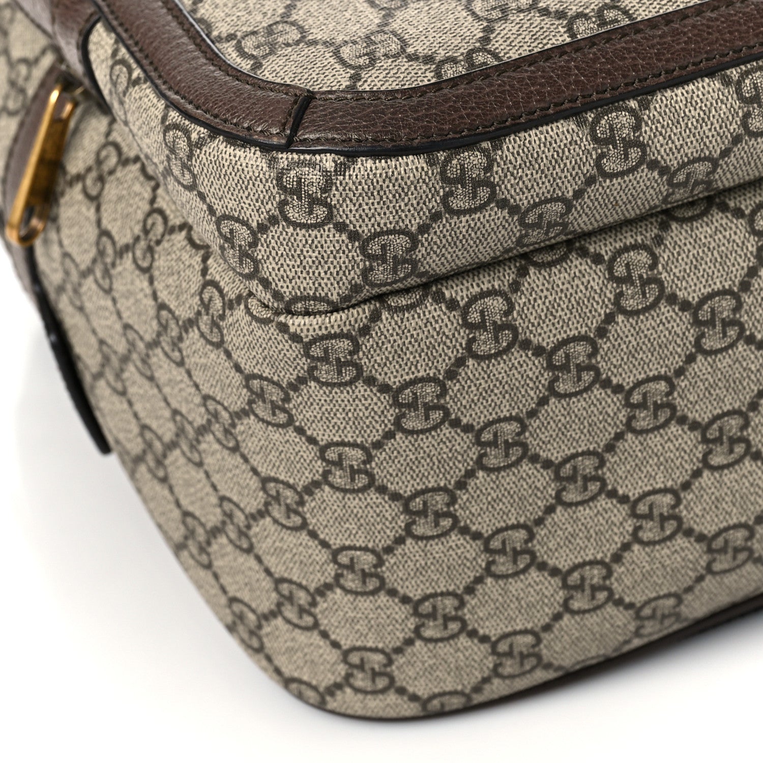Gucci GG Supreme Monogram Medium Ophidia Day Backpack Brown 9 of 10