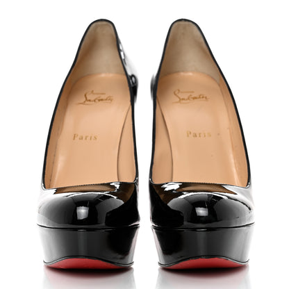 Christian Louboutin Patent Bianca 140 Pumps 39 Black 2 of 7