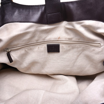 Gucci Guccissima Signature Large Sukey Tote Chocolate 8 of 13