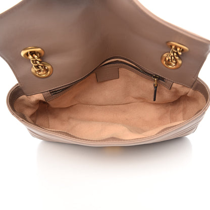 Gucci Calfskin Matelasse Small GG Marmont Shoulder Bag Porcelain Rose 5 of 11