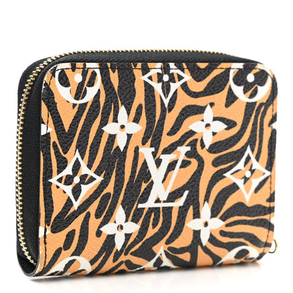 Louis Vuitton Monogram Giant Jungle Zippy Coin Purse Black 3 of 8